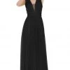 J'Adore Dresses - J6074 Lycra Mesh Illusion Plunging V Neck Full Length Gown Formal Gowns