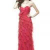 Janique - Luscious Ruffled Strapless Gown J149 Formal Gowns 2 Janique - Luscious Ruffled Strapless Gown J149 Formal Gowns