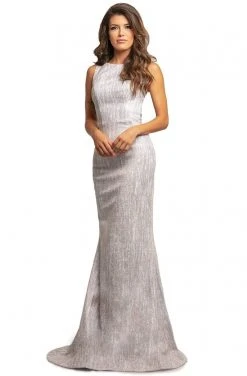 Johnathan Kayne - 2004 Glitter Printed Ponte Knit Mermaid Gown Formal Gowns 10 Johnathan Kayne - 2004 Glitter Printed Ponte Knit Mermaid Gown Formal Gowns