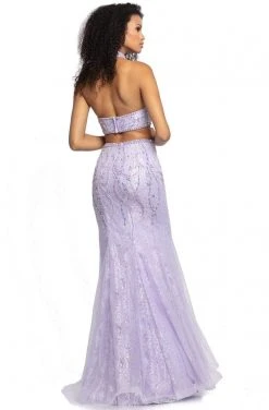 Formal Gowns Johnathan Kayne - 2005 Two Piece Embellished Halter Trumpet Dress 6 Formal Gowns Johnathan Kayne - 2005 Two Piece Embellished Halter Trumpet Dress