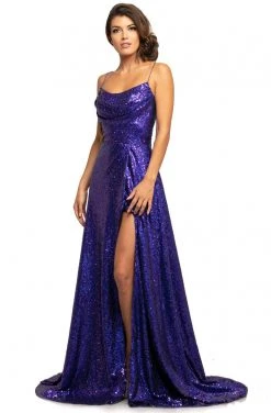 Formal Gowns Johnathan Kayne - 2022 Embellished Scoop Neck A-line Gown