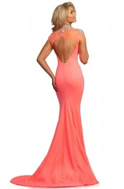 Johnathan Kayne - 2024 Jewel Draped Illusion Cutout Mermaid Gown 7 Johnathan Kayne - 2024 Jewel Draped Illusion Cutout Mermaid Gown