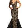 Johnathan Kayne - 2026 Sequined Deep V-neck Mermaid Dress