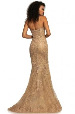 Johnathan Kayne - 2032 Beaded Lace Plunging Sweetheart Dress Formal Gowns