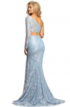 Formal Gowns Johnathan Kayne - 2039 Two Piece Asymmetrical Mermaid Dress 7 Formal Gowns Johnathan Kayne - 2039 Two Piece Asymmetrical Mermaid Dress