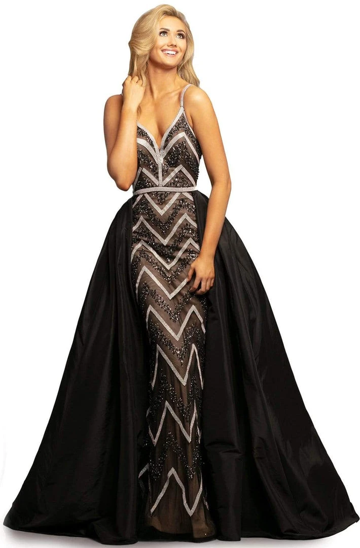 Formal Gowns Johnathan Kayne - 2052 Embellished Dress With Ballgown Overskirt 5 Formal Gowns Johnathan Kayne - 2052 Embellished Dress With Ballgown Overskirt