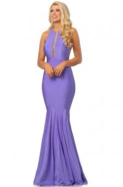 Formal Gowns Johnathan Kayne - 2061 Illusion Paneled Bodice Long Mermaid Gown