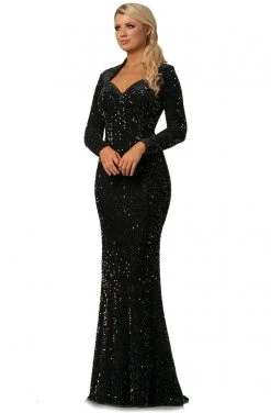 Johnathan Kayne - 2084 Embellished Sweetheart Sheath Dress Formal Gowns