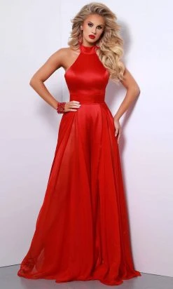 Johnathan Kayne - 2418 Halter Full Length Pantsuit