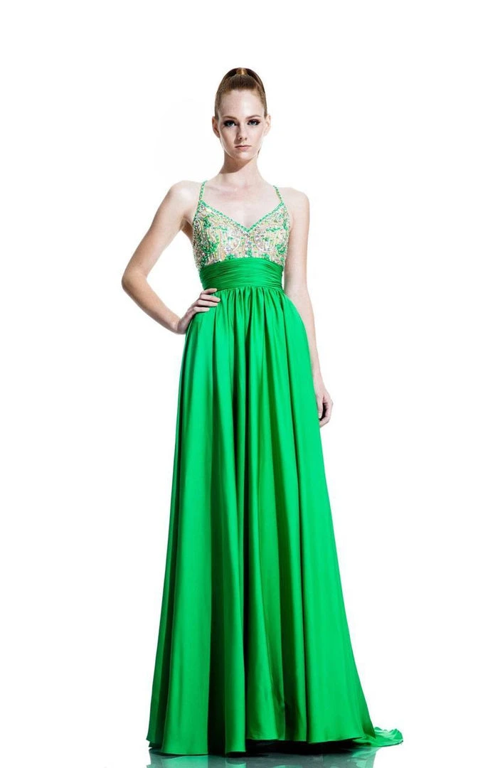 Formal Gowns Johnathan Kayne - 500 Embellished Cummerbund Waist Gown 3 Formal Gowns Johnathan Kayne - 500 Embellished Cummerbund Waist Gown