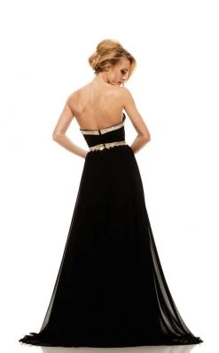 Johnathan Kayne - 502 Strapless Gilded Plunging Gown Formal Gowns 12 Johnathan Kayne - 502 Strapless Gilded Plunging Gown Formal Gowns