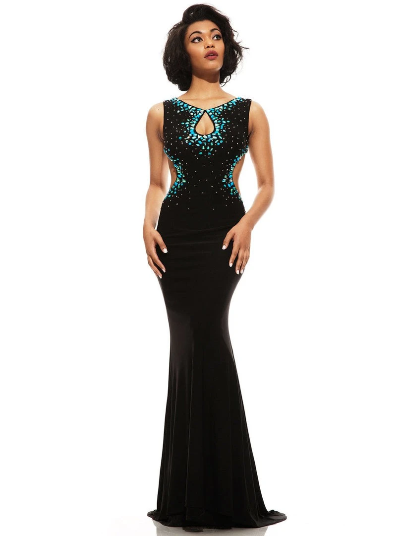 Formal Gowns Johnathan Kayne - 573 Sleeveless Jeweled Cutout Gown 5 Formal Gowns Johnathan Kayne - 573 Sleeveless Jeweled Cutout Gown