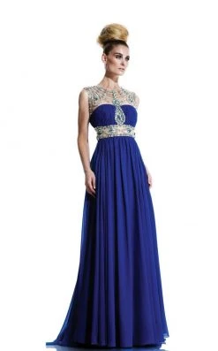 Johnathan Kayne - 596 Jeweled Illusion A-Line Gown Formal Gowns 19 Johnathan Kayne - 596 Jeweled Illusion A-Line Gown Formal Gowns