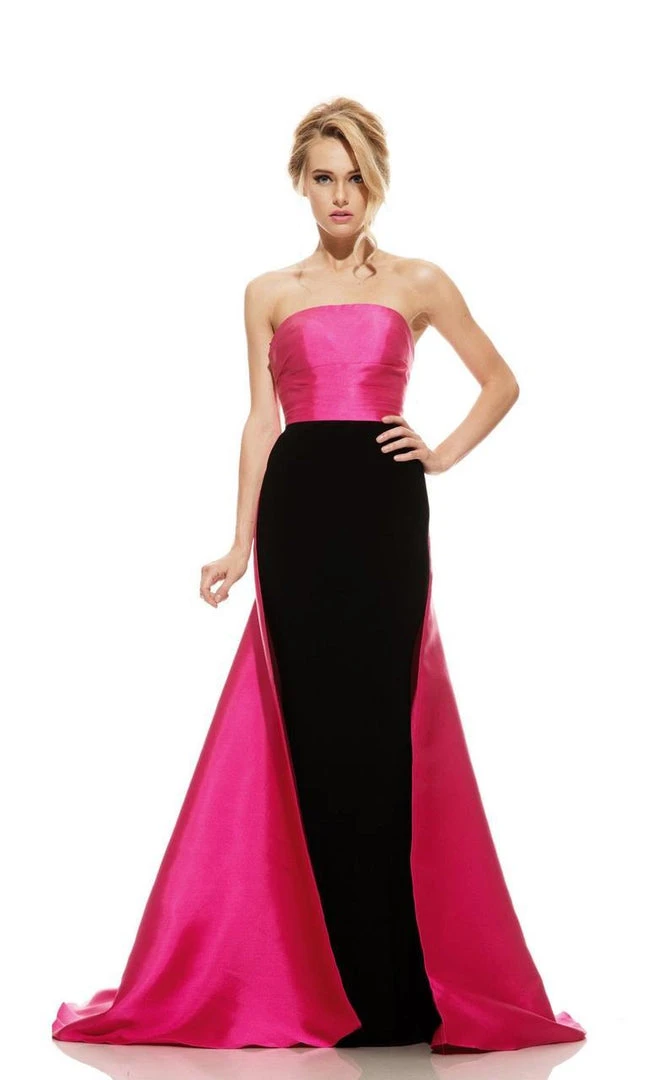Johnathan Kayne - 6004 Strapless Straight Across Sheath Dress 3 Johnathan Kayne - 6004 Strapless Straight Across Sheath Dress