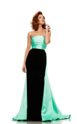 Johnathan Kayne - 6004 Strapless Straight Across Sheath Dress 7 Johnathan Kayne - 6004 Strapless Straight Across Sheath Dress