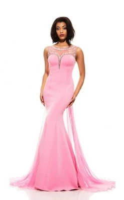 Formal Gowns Johnathan Kayne - 6023 Illusion Bateau Mermaid Dress 6 Formal Gowns Johnathan Kayne - 6023 Illusion Bateau Mermaid Dress