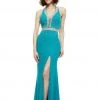 Johnathan Kayne - 6048 Embellished Halter Mermaid Dress 1 Johnathan Kayne - 6048 Embellished Halter Mermaid Dress