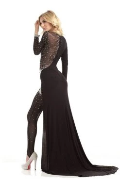 Formal Gowns Johnathan Kayne - 6093 Bedazzled Jewel A-line Dress 7 Formal Gowns Johnathan Kayne - 6093 Bedazzled Jewel A-line Dress