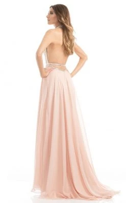 Johnathan Kayne - 7011 Bedazzled Halter A-line Dress 9 Johnathan Kayne - 7011 Bedazzled Halter A-line Dress