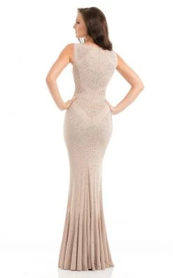 Formal Gowns Johnathan Kayne - 7012 Geo-Accented Mermaid Gown