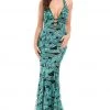 Formal Gowns Johnathan Kayne - 7051 Embellished Strappy Halter Gown 1 Formal Gowns Johnathan Kayne - 7051 Embellished Strappy Halter Gown