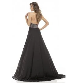 Formal Gowns Johnathan Kayne - 7086 Deep Halter Charmeuse A-line Gown 5 Formal Gowns Johnathan Kayne - 7086 Deep Halter Charmeuse A-line Gown