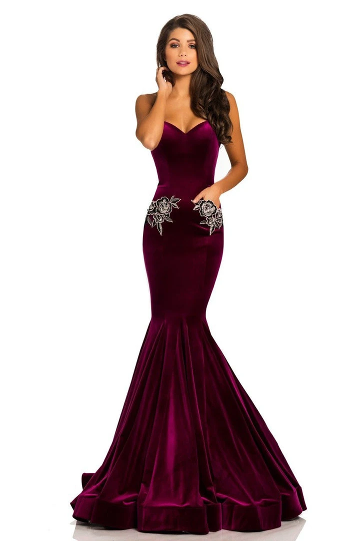 Johnathan Kayne - 8026 Embroidered Sweetheart Mermaid Dress Formal Gowns 3 Johnathan Kayne - 8026 Embroidered Sweetheart Mermaid Dress Formal Gowns