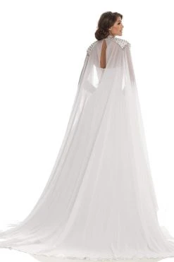Formal Gowns Johnathan Kayne - 8200 Deep Sweetheart Ballgown With Beaded Cape 15 Formal Gowns Johnathan Kayne - 8200 Deep Sweetheart Ballgown With Beaded Cape