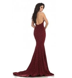 Johnathan Kayne - 8235 Bedazzled High Halter Mermaid Gown Formal Gowns 10 Johnathan Kayne - 8235 Bedazzled High Halter Mermaid Gown Formal Gowns