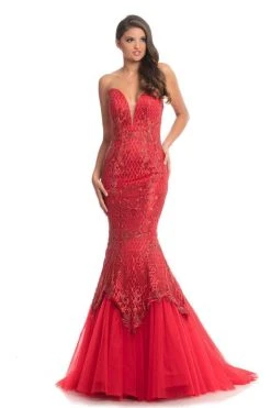 Johnathan Kayne - 9001 Dramatically Embellished Strapless Mermaid Gown Formal Gowns 16 Johnathan Kayne - 9001 Dramatically Embellished Strapless Mermaid Gown Formal Gowns