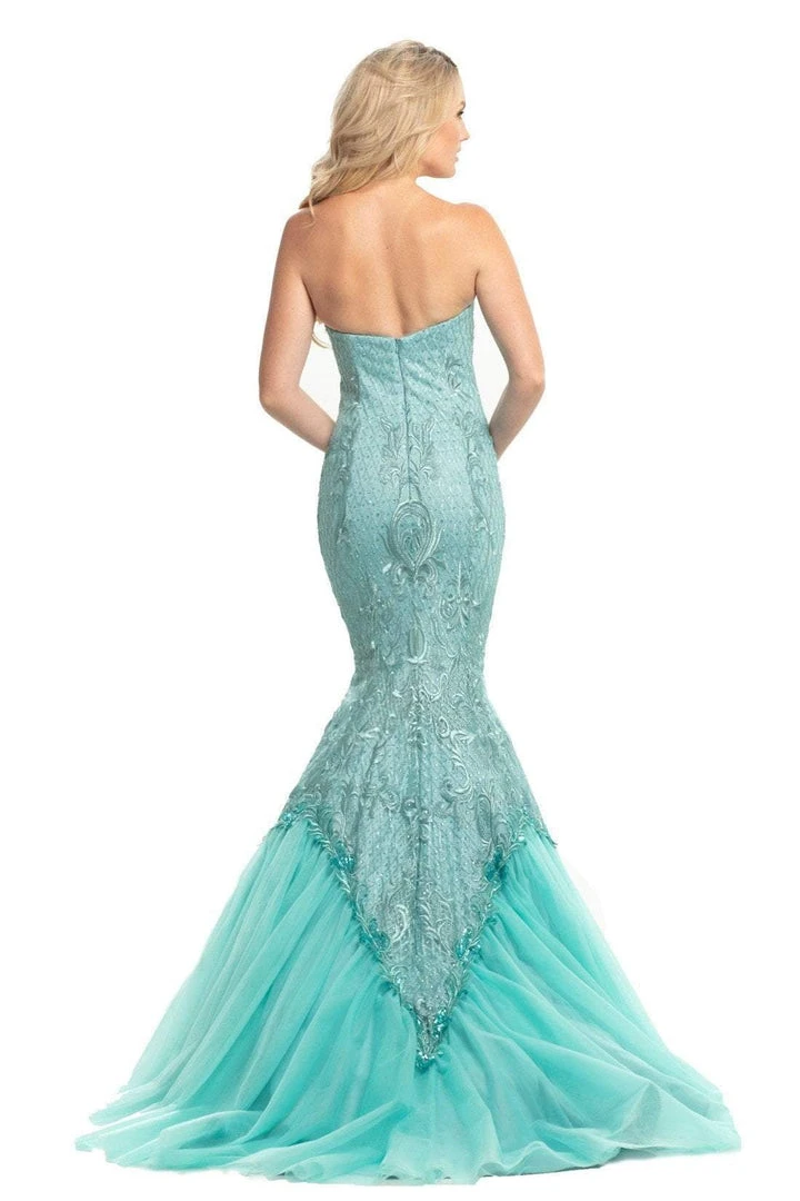 Johnathan Kayne - 9001 Dramatically Embellished Strapless Mermaid Gown Formal Gowns 4 Johnathan Kayne - 9001 Dramatically Embellished Strapless Mermaid Gown Formal Gowns