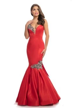 Formal Gowns Johnathan Kayne - 9030 Plunging Sweetheart Rose Appliqued Gown 8 Formal Gowns Johnathan Kayne - 9030 Plunging Sweetheart Rose Appliqued Gown