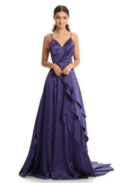 Johnathan Kayne - 9033 Sleeveless Drape Skirt Charmeuse Evening Gown Formal Gowns 16 Johnathan Kayne - 9033 Sleeveless Drape Skirt Charmeuse Evening Gown Formal Gowns