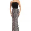 Formal Gowns Johnathan Kayne - 9053 Embellished Trumpet Dress With Overskirt 1 Formal Gowns Johnathan Kayne - 9053 Embellished Trumpet Dress With Overskirt