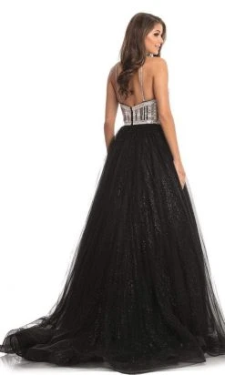 Formal Gowns Johnathan Kayne - 9067 Sleeveless Sparkly Glitter Mesh A-Line Gown 13 Formal Gowns Johnathan Kayne - 9067 Sleeveless Sparkly Glitter Mesh A-Line Gown
