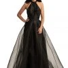 Formal Gowns Johnathan Kayne - 9092 High Halter Open Back Ballgown