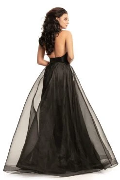 Formal Gowns Johnathan Kayne - 9092 High Halter Open Back Ballgown