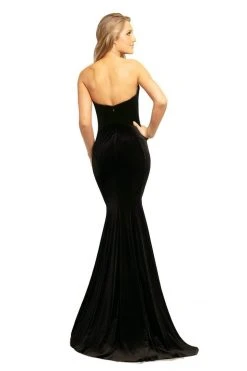Formal Gowns Johnathan Kayne - 9223 Bead Embellished Strapless Mermaid Gown
