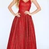 Jolene Collection - Sleeveless Glitter Gown 20016 - 1 Pc Red In Size 12 Available Formal Gowns 2 Jolene Collection - Sleeveless Glitter Gown 20016 - 1 Pc Red In Size 12 Available Formal Gowns