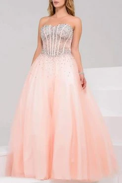 Formal Gowns Jovani - 47131 Sweetheart Embellished Tulle Ballgown 9 Formal Gowns Jovani - 47131 Sweetheart Embellished Tulle Ballgown