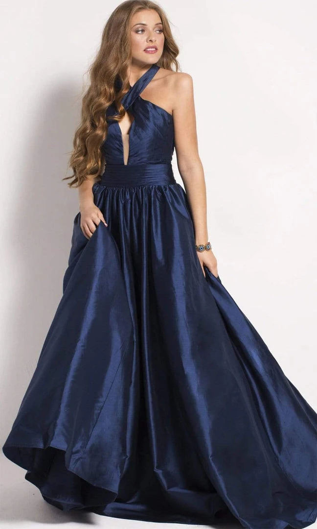 Formal Gowns Jovani - 51500 Crossover Bodice Illusion Keyhole Cutout Ballgown 3 Formal Gowns Jovani - 51500 Crossover Bodice Illusion Keyhole Cutout Ballgown