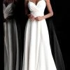 Formal Gowns Jovani - 66253 Sleeveless Sweetheart Long A-line Dress With Train 1 Formal Gowns Jovani - 66253 Sleeveless Sweetheart Long A-line Dress With Train
