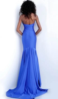Formal Gowns Jovani - 67413 Strapless Plunging Sweetheart Trumpet Dress