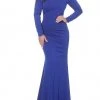 Formal Gowns Jovani - 67440 Long Sleeve Off Shoulder Long Dress