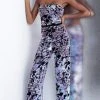 Jovani - 67849 Strapless Sequined Fitted Jumpsuit Formal Gowns 2 Jovani - 67849 Strapless Sequined Fitted Jumpsuit Formal Gowns