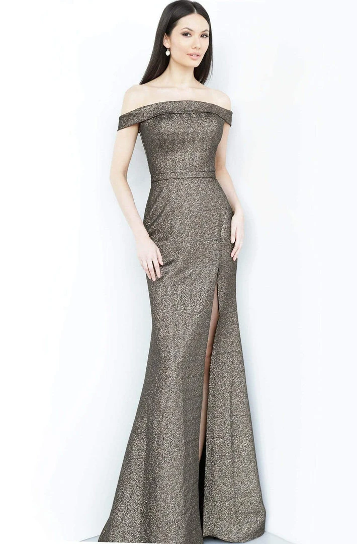 JVN By Jovani Jovani - JVN2557 Off-Shoulder Trumpet Dress With Slit Formal Gowns 3 JVN By Jovani Jovani - JVN2557 Off-Shoulder Trumpet Dress With Slit Formal Gowns