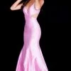 JVN By Jovani Jovani - JVN49696 Sleeveless V-neck Mermaid Dress Formal Gowns