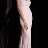 JVN By Jovani Formal Gowns Jovani - JVN62722 Beaded Jewel Neck Jersey Sheath Dress 2 JVN By Jovani Formal Gowns Jovani - JVN62722 Beaded Jewel Neck Jersey Sheath Dress