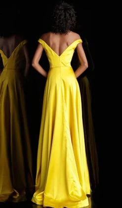 JVN By Jovani Jovani - JVN67752 Off-Shoulder Long A-line Dress With Slit 9 JVN By Jovani Jovani - JVN67752 Off-Shoulder Long A-line Dress With Slit