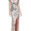 Jovani - Sweetheart Cut Glass Evening Dress 02500SC - 1 Pc Nude In Size 00 Available Formal Gowns 1 Jovani - Sweetheart Cut Glass Evening Dress 02500SC - 1 Pc Nude In Size 00 Available Formal Gowns